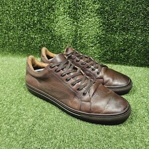 Thursday Friday Brown Leather Sneakers